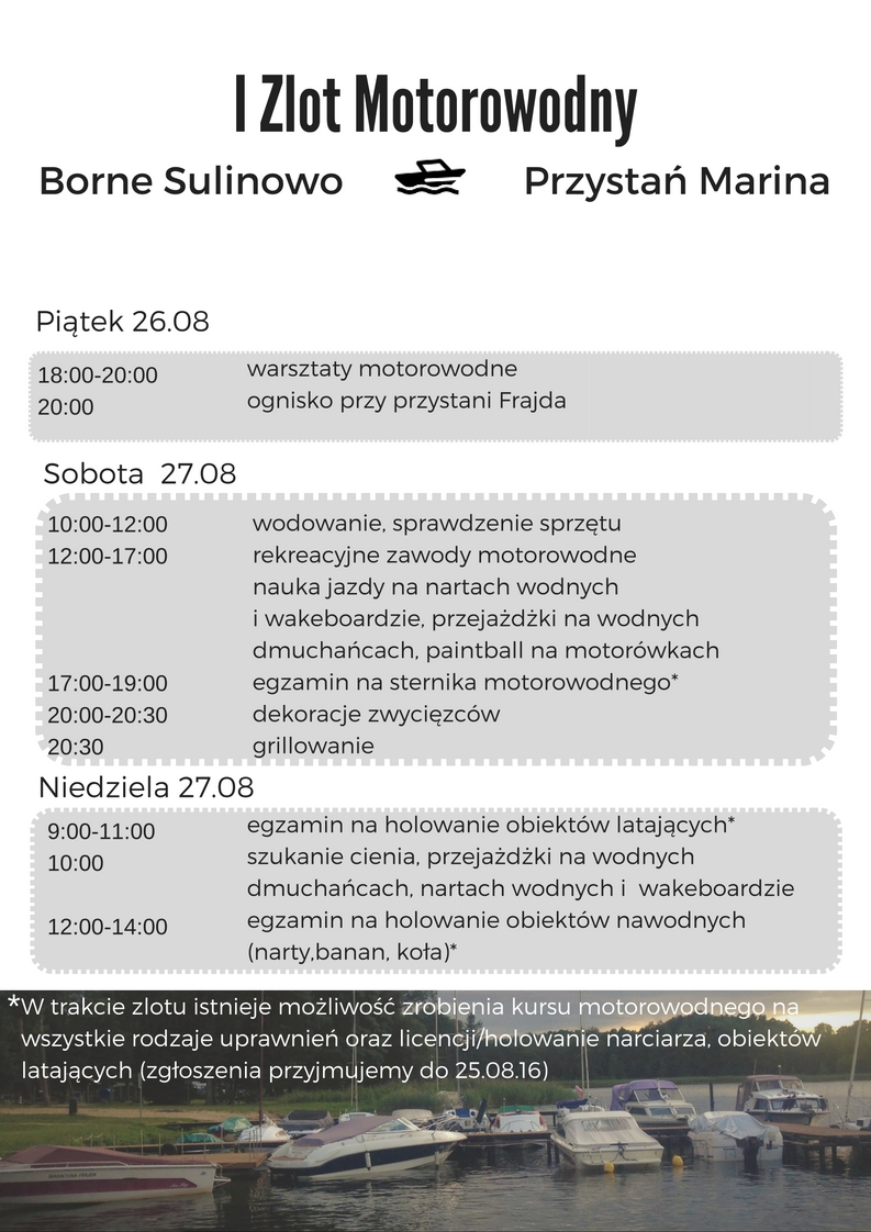 I Zlot Motorowodny